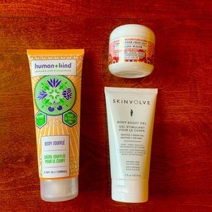 Skin Care Bundle: Skinvolve, human+kind, more